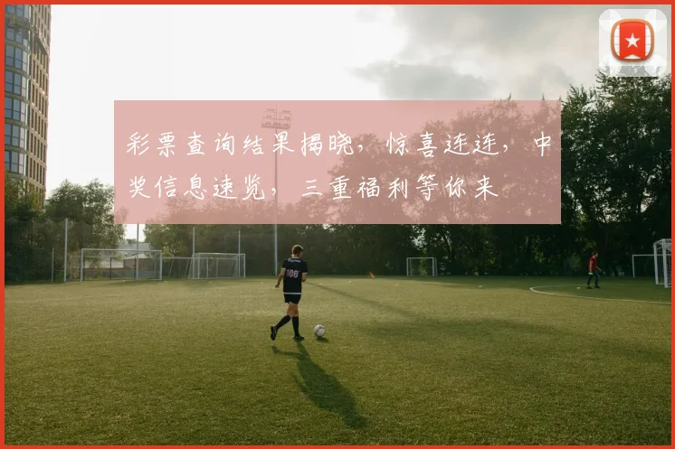 彩票查询结果揭晓，惊喜连连，中奖信息速览，三重福利等你来